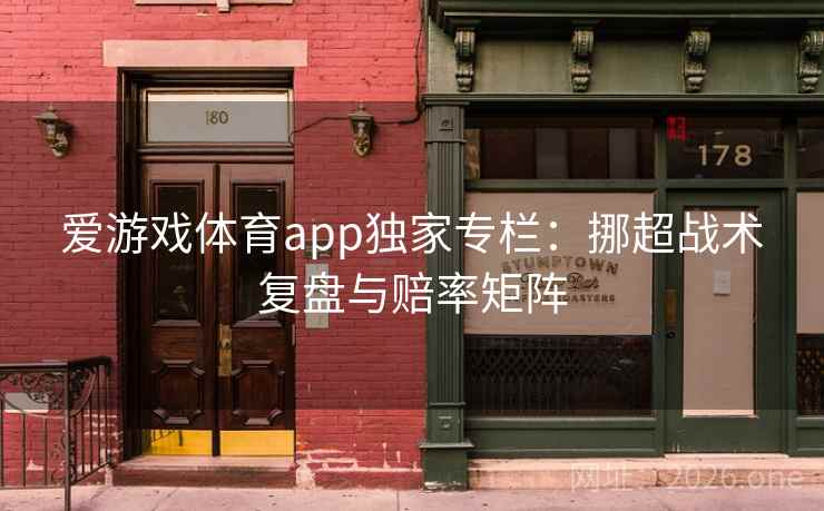 爱游戏体育app独家专栏:挪超战术复盘与赔率矩阵