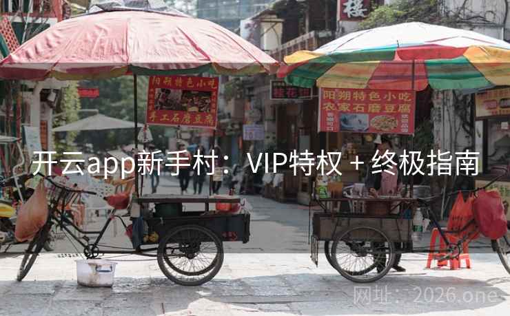 开云app新手村:VIP特权 + 终极指南 开云app新手村:VIP特权 + 终极指南