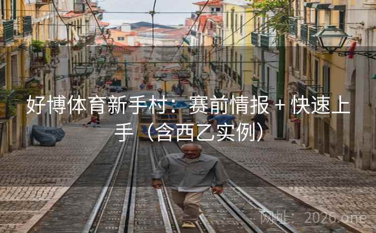 好博体育新手村:赛前情报 + 快速上手(含西乙实例)